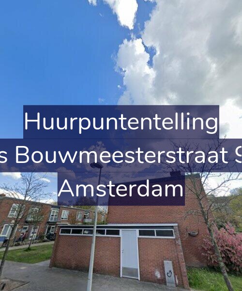 Foto gevel Huurpuntentelling voor Louis Bouwmeesterstraat 92-H, Amsterdam