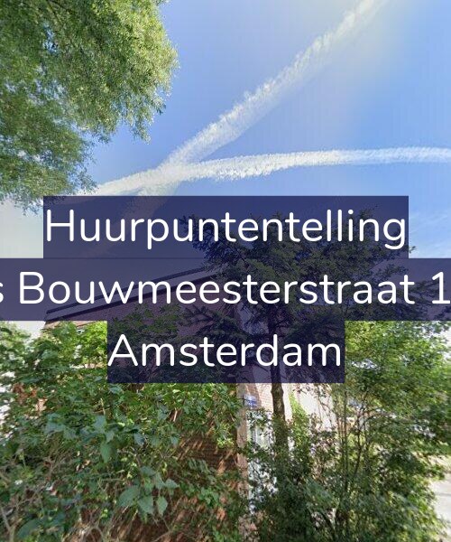 Foto gevel Huurpuntentelling voor Louis Bouwmeesterstraat 164-1, Amsterdam