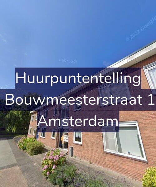 Foto gevel Huurpuntentelling voor Louis Bouwmeesterstraat 178-H, Amsterdam