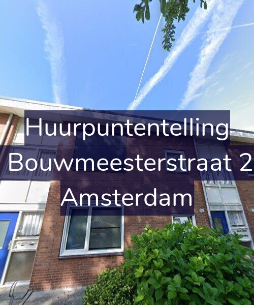 Foto gevel Huurpuntentelling voor Louis Bouwmeesterstraat 206-H, Amsterdam