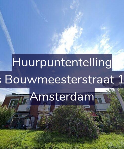 Foto gevel Huurpuntentelling voor Louis Bouwmeesterstraat 190-1, Amsterdam
