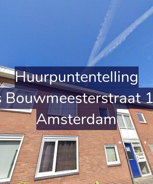 Foto gevel Huurpuntentelling voor Louis Bouwmeesterstraat 176-1, Amsterdam