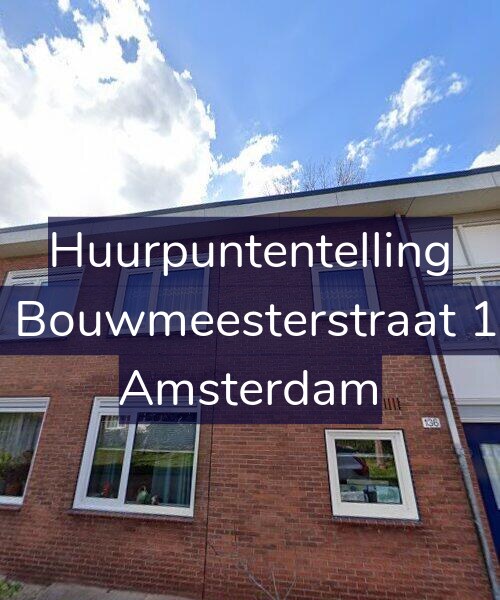Foto gevel Huurpuntentelling voor Louis Bouwmeesterstraat 136-H, Amsterdam