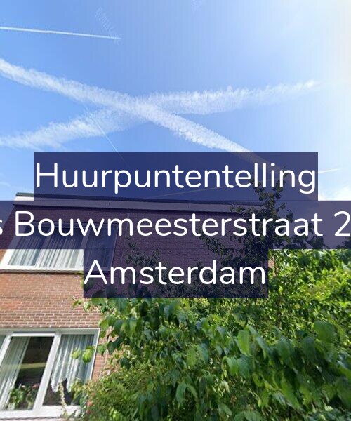 Foto gevel Huurpuntentelling voor Louis Bouwmeesterstraat 202-1, Amsterdam