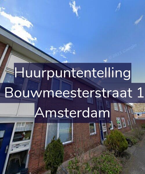 Foto gevel Huurpuntentelling voor Louis Bouwmeesterstraat 140-H, Amsterdam