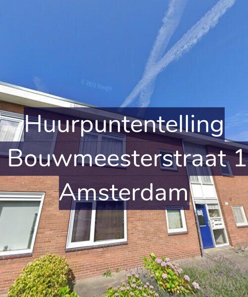 Foto gevel Huurpuntentelling voor Louis Bouwmeesterstraat 176-H, Amsterdam