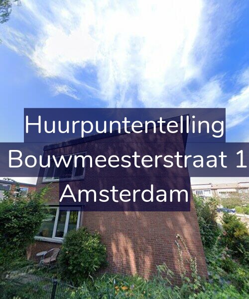 Foto gevel Huurpuntentelling voor Louis Bouwmeesterstraat 102-H, Amsterdam