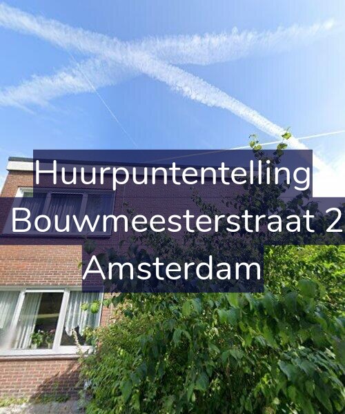 Foto gevel Huurpuntentelling voor Louis Bouwmeesterstraat 202-H, Amsterdam