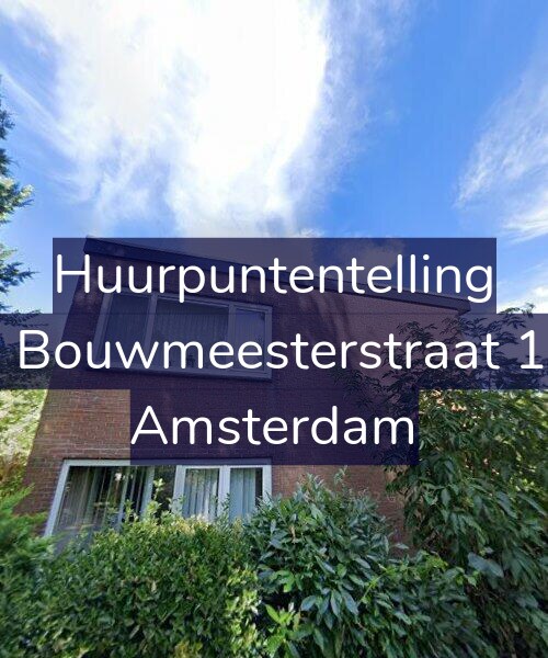 Foto gevel Huurpuntentelling voor Louis Bouwmeesterstraat 120-H, Amsterdam