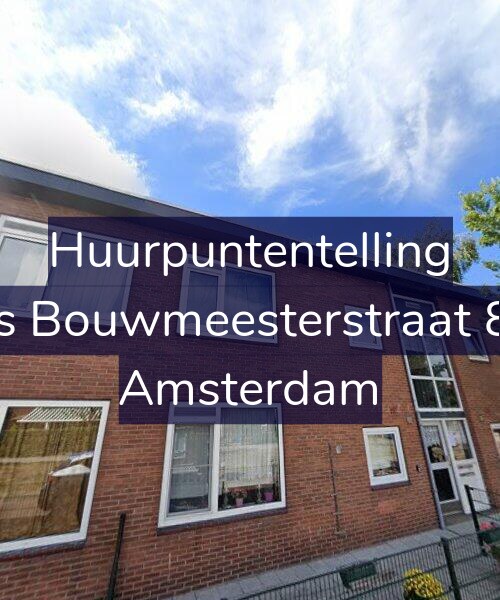 Foto gevel Huurpuntentelling voor Louis Bouwmeesterstraat 88-H, Amsterdam