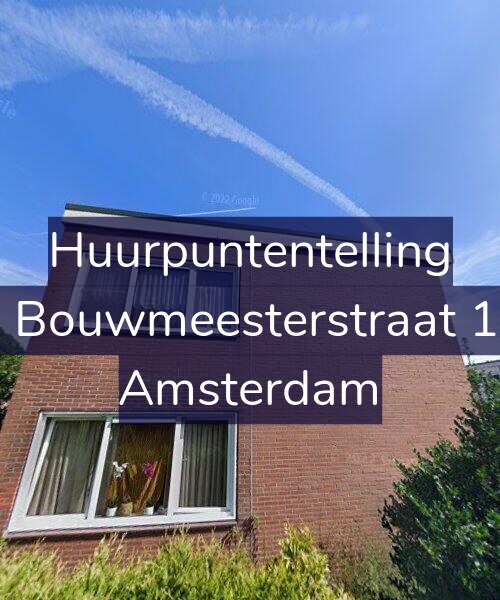 Foto gevel Huurpuntentelling voor Louis Bouwmeesterstraat 144-H, Amsterdam