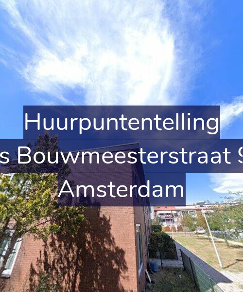 Foto gevel Huurpuntentelling voor Louis Bouwmeesterstraat 98-1, Amsterdam