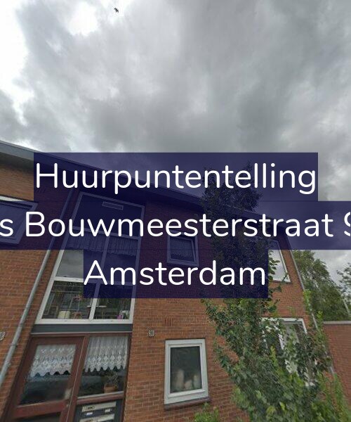 Foto gevel Huurpuntentelling voor Louis Bouwmeesterstraat 90-1, Amsterdam