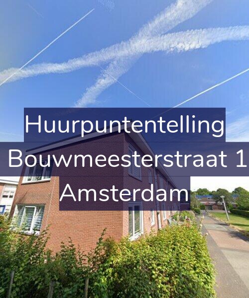 Foto gevel Huurpuntentelling voor Louis Bouwmeesterstraat 184-H, Amsterdam