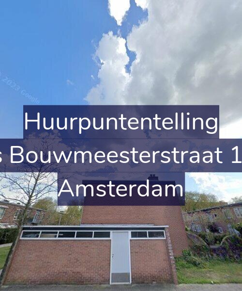 Foto gevel Huurpuntentelling voor Louis Bouwmeesterstraat 114-1, Amsterdam