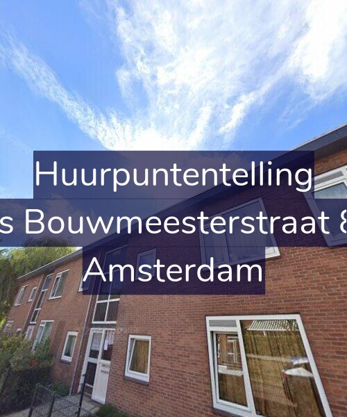 Foto gevel Huurpuntentelling voor Louis Bouwmeesterstraat 86-1, Amsterdam