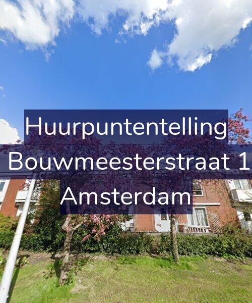 Foto gevel Huurpuntentelling voor Louis Bouwmeesterstraat 148-H, Amsterdam