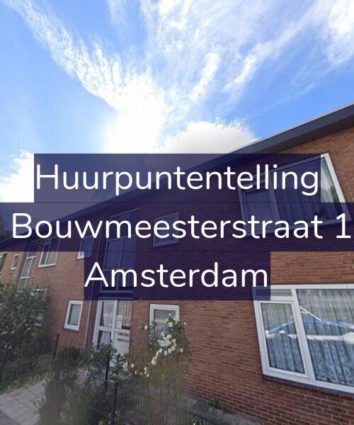 Foto gevel Huurpuntentelling voor Louis Bouwmeesterstraat 126-H, Amsterdam