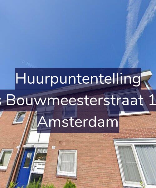 Foto gevel Huurpuntentelling voor Louis Bouwmeesterstraat 174-1, Amsterdam