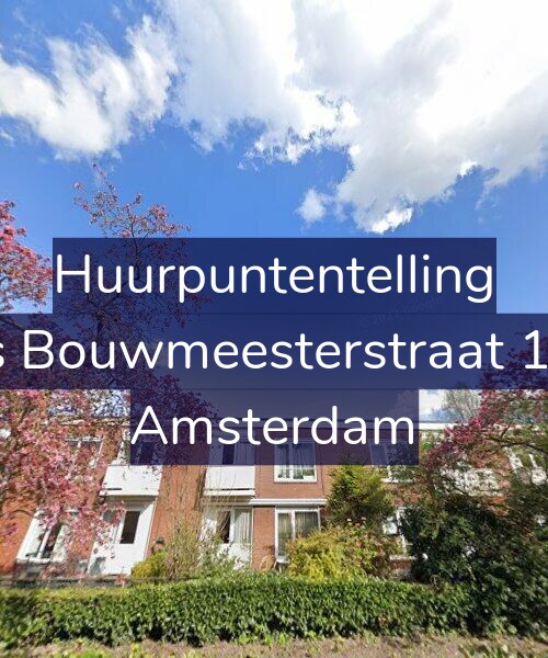 Foto gevel Huurpuntentelling voor Louis Bouwmeesterstraat 150-1, Amsterdam