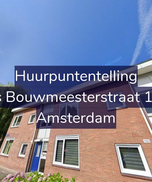 Foto gevel Huurpuntentelling voor Louis Bouwmeesterstraat 180-1, Amsterdam