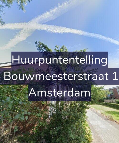 Foto gevel Huurpuntentelling voor Louis Bouwmeesterstraat 168-H, Amsterdam