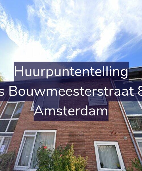Foto gevel Huurpuntentelling voor Louis Bouwmeesterstraat 84-H, Amsterdam