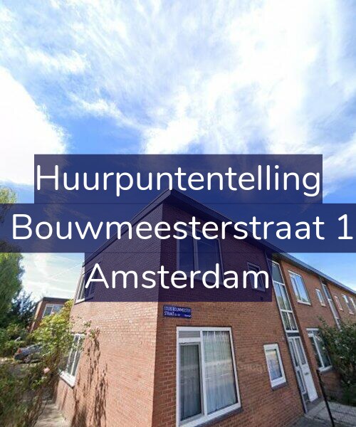 Foto gevel Huurpuntentelling voor Louis Bouwmeesterstraat 122-H, Amsterdam