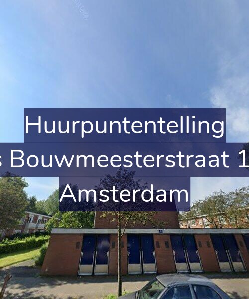 Foto gevel Huurpuntentelling voor Louis Bouwmeesterstraat 152-1, Amsterdam