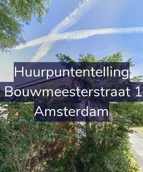 Foto gevel Huurpuntentelling voor Louis Bouwmeesterstraat 164-H, Amsterdam