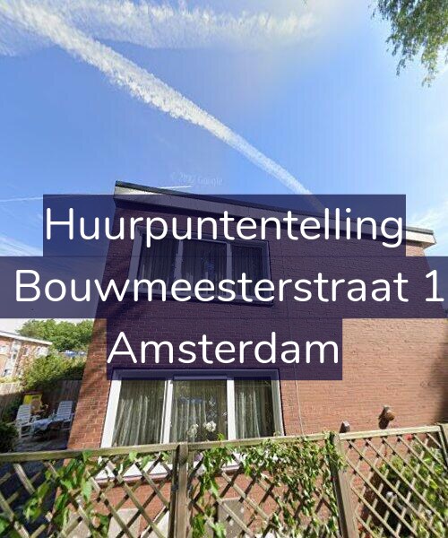 Foto gevel Huurpuntentelling voor Louis Bouwmeesterstraat 160-H, Amsterdam