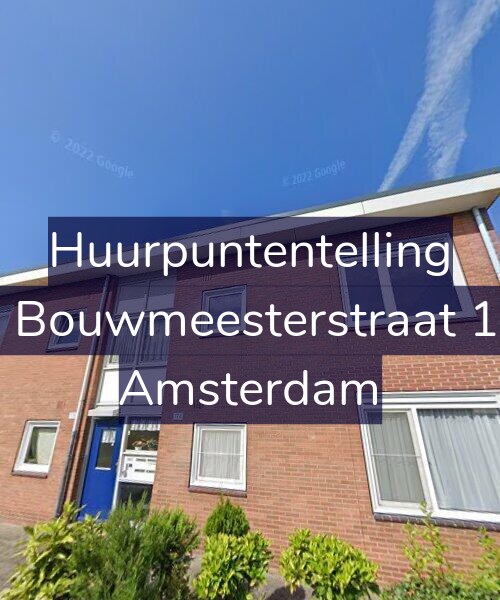 Foto gevel Huurpuntentelling voor Louis Bouwmeesterstraat 174-H, Amsterdam
