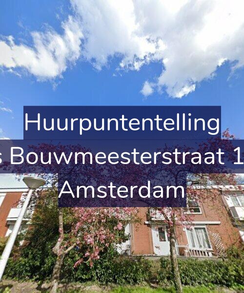 Foto gevel Huurpuntentelling voor Louis Bouwmeesterstraat 148-1, Amsterdam