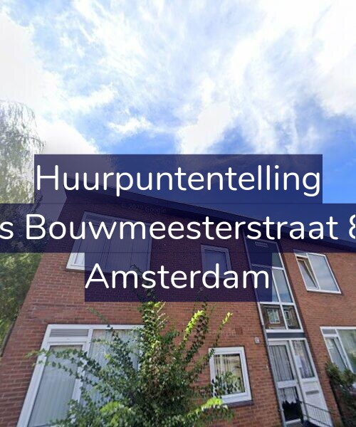 Foto gevel Huurpuntentelling voor Louis Bouwmeesterstraat 82-1, Amsterdam