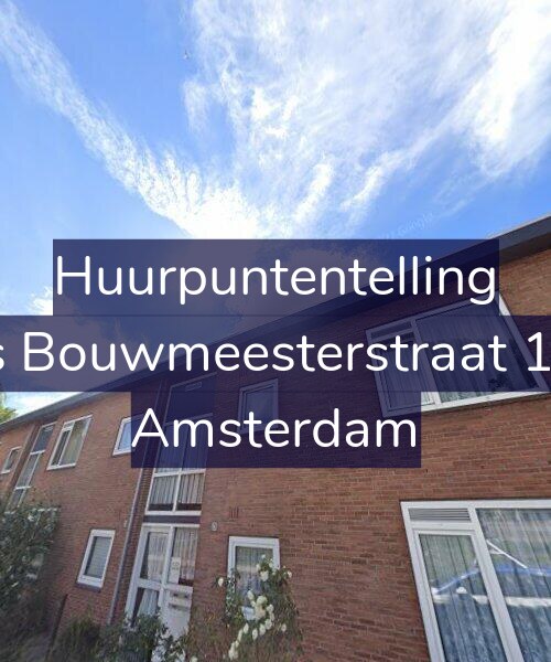 Foto gevel Huurpuntentelling voor Louis Bouwmeesterstraat 126-1, Amsterdam