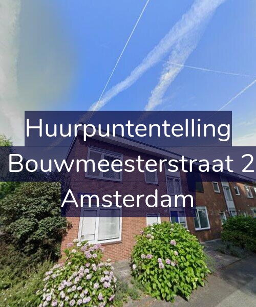 Foto gevel Huurpuntentelling voor Louis Bouwmeesterstraat 204-H, Amsterdam