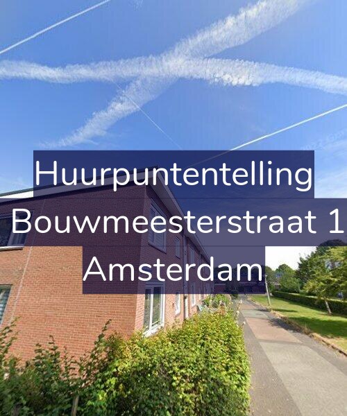 Foto gevel Huurpuntentelling voor Louis Bouwmeesterstraat 186-H, Amsterdam