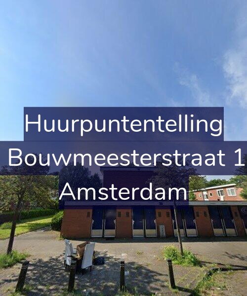 Foto gevel Huurpuntentelling voor Louis Bouwmeesterstraat 156-H, Amsterdam