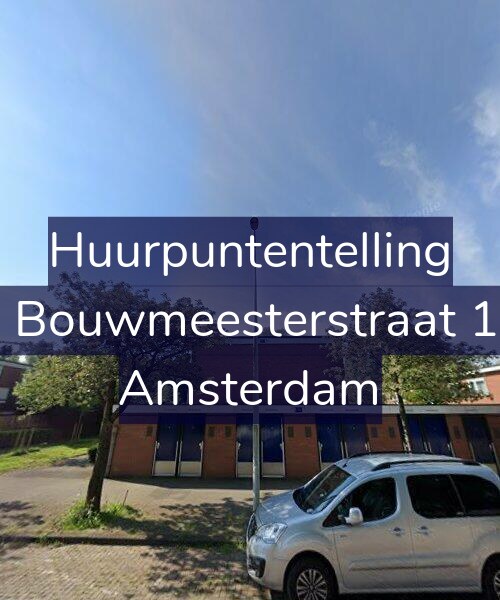 Foto gevel Huurpuntentelling voor Louis Bouwmeesterstraat 170-H, Amsterdam