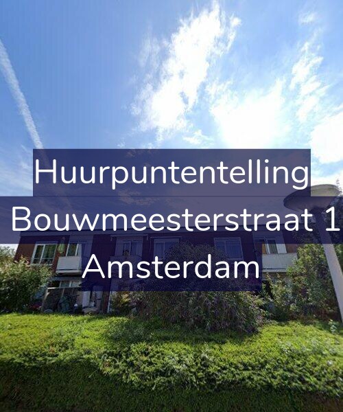Foto gevel Huurpuntentelling voor Louis Bouwmeesterstraat 190-H, Amsterdam