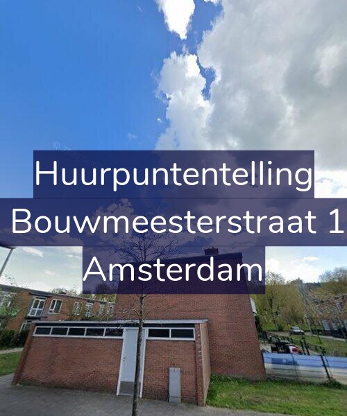 Foto gevel Huurpuntentelling voor Louis Bouwmeesterstraat 110-H, Amsterdam