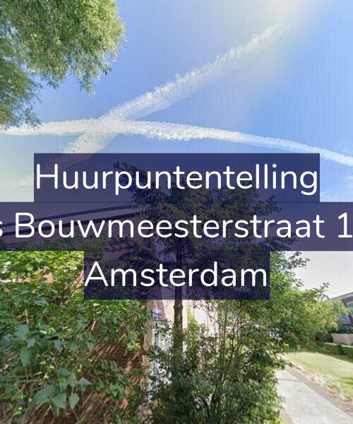 Foto gevel Huurpuntentelling voor Louis Bouwmeesterstraat 166-1, Amsterdam