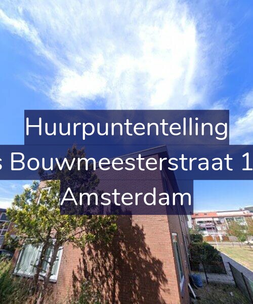 Foto gevel Huurpuntentelling voor Louis Bouwmeesterstraat 100-1, Amsterdam