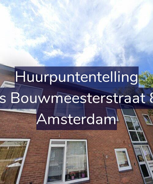 Foto gevel Huurpuntentelling voor Louis Bouwmeesterstraat 88-1, Amsterdam