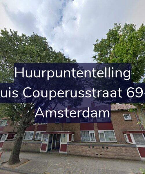Foto gevel Huurpuntentelling voor Louis Couperusstraat 69-H, Amsterdam