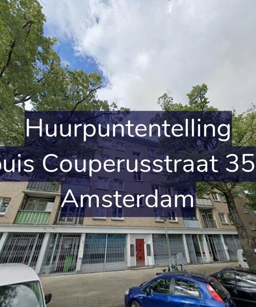 Foto gevel Huurpuntentelling voor Louis Couperusstraat 35-1, Amsterdam