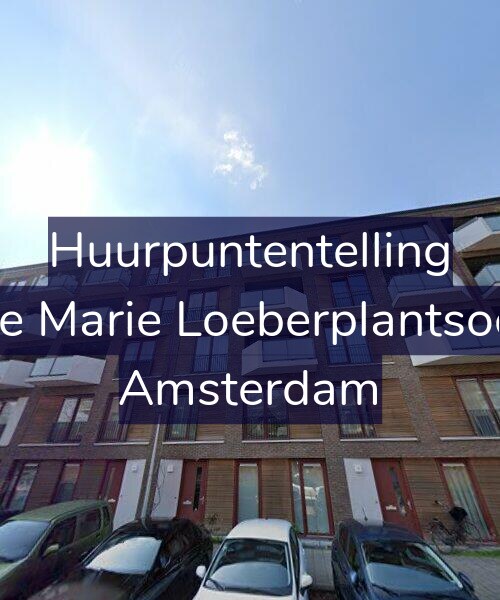 Foto gevel Huurpuntentelling voor Louise Marie Loeberplantsoen 35, Amsterdam