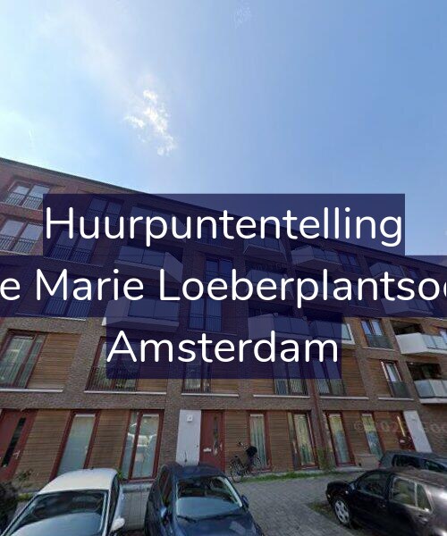Foto gevel Huurpuntentelling voor Louise Marie Loeberplantsoen 33, Amsterdam