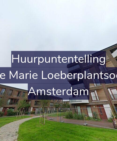 Foto gevel Huurpuntentelling voor Louise Marie Loeberplantsoen 85, Amsterdam