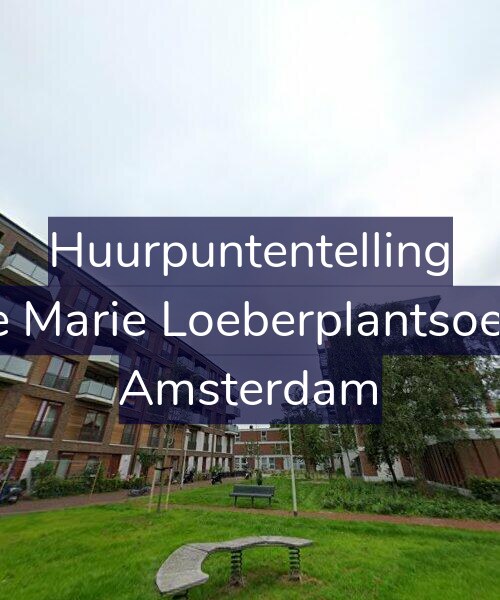 Foto gevel Huurpuntentelling voor Louise Marie Loeberplantsoen 135, Amsterdam